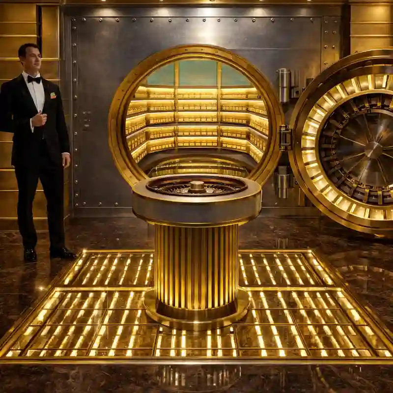 Gold Vault Roulette Casino Game sa 66bet