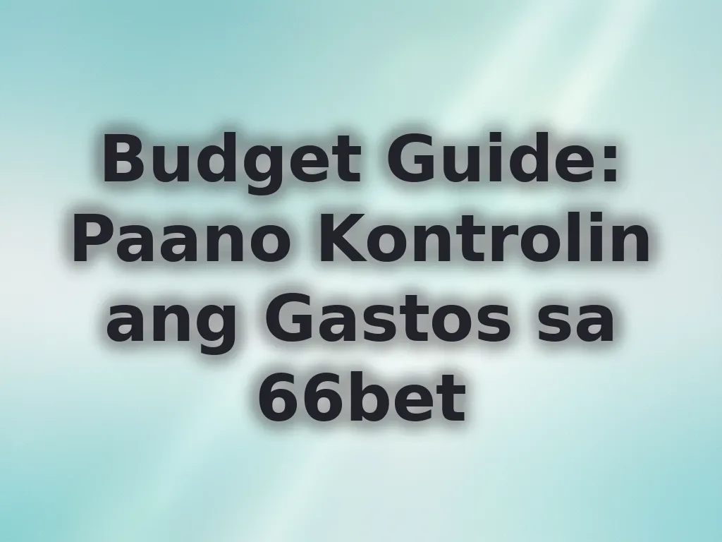 Budget Guide